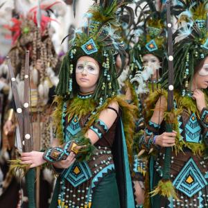 Fotografía de Desfiles de Moros y Cristianos en Cúllar (Moros) - Comparsas de moros y cristianos de Cúllar