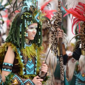 Fotografía de Desfiles de Moros y Cristianos en Cúllar (Moros) - Comparsas de moros y cristianos de Cúllar