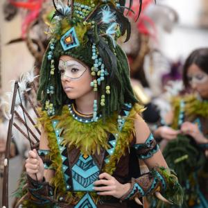 Fotografía de Desfiles de Moros y Cristianos en Cúllar (Moros) - Comparsas de moros y cristianos de Cúllar