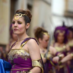 Fotografía de Desfiles de Moros y Cristianos en Cúllar (Moros) - Comparsas de moros y cristianos de Cúllar