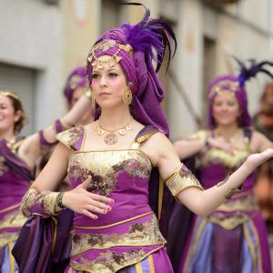 Fotografía de Desfiles de Moros y Cristianos en Cúllar (Moros) - Comparsas de moros y cristianos de Cúllar