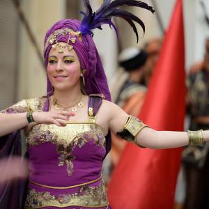 Fotografía de Desfiles de Moros y Cristianos en Cúllar (Moros) - Comparsas de moros y cristianos de Cúllar