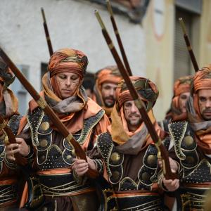 Fotografía de Desfiles de Moros y Cristianos en Cúllar (Moros) - Comparsas de moros y cristianos de Cúllar