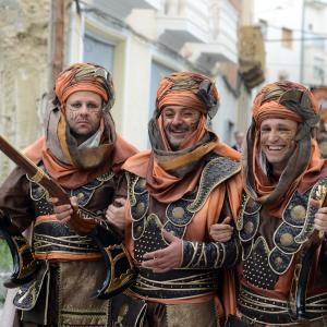 Fotografía de Desfiles de Moros y Cristianos en Cúllar (Moros) - Comparsas de moros y cristianos de Cúllar