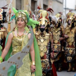 Fotografía de Desfiles de Moros y Cristianos en Cúllar (Moros) - Comparsas de moros y cristianos de Cúllar