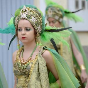 Fotografía de Desfiles de Moros y Cristianos en Cúllar (Moros) - Comparsas de moros y cristianos de Cúllar