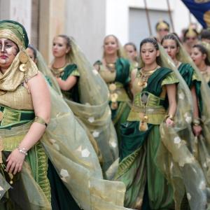 Fotografía de Desfiles de Moros y Cristianos en Cúllar (Moros) - Comparsas de moros y cristianos de Cúllar