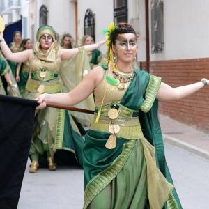 Fotografía de Desfiles de Moros y Cristianos en Cúllar (Moros) - Comparsas de moros y cristianos de Cúllar