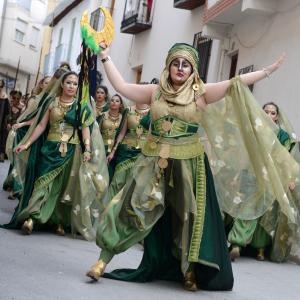 Fotografía de Desfiles de Moros y Cristianos en Cúllar (Moros) - Comparsas de moros y cristianos de Cúllar