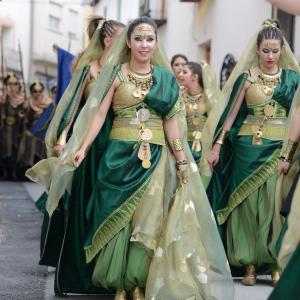 Fotografía de Desfiles de Moros y Cristianos en Cúllar (Moros) - Comparsas de moros y cristianos de Cúllar