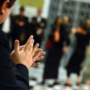 Fotografía de "Aguaespejo Granadino' [fragmento] - Laboratorio Coreográfico Flamenco Urbano "La Moneta" 
