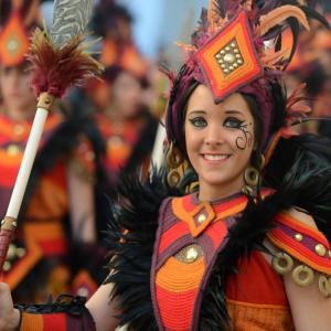 Fotografía de Desfiles de Moros y Cristianos en Cúllar, escuadras moras - Comparsas de moros y cristianos de Cúllar