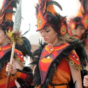 Fotografía de Desfiles de Moros y Cristianos en Cúllar, escuadras moras - Comparsas de moros y cristianos de Cúllar