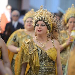 Fotografía de Desfiles de Moros y Cristianos en Cúllar, escuadras moras - Comparsas de moros y cristianos de Cúllar