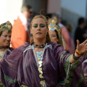 Fotografía de Desfiles de Moros y Cristianos en Cúllar, escuadras moras - Comparsas de moros y cristianos de Cúllar