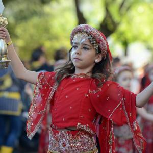 Fotografía de Desfiles de Moros y Cristianos en Cúllar, escuadras moras - Comparsas de moros y cristianos de Cúllar
