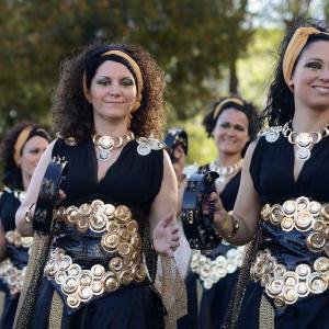 Fotografía de Desfiles de Moros y Cristianos en Cúllar, escuadras moras - Comparsas de moros y cristianos de Cúllar