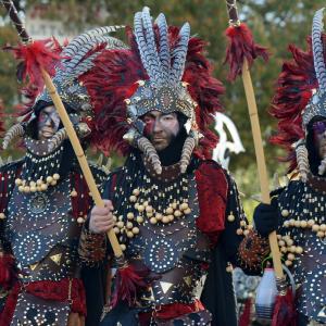 Fotografía de Desfiles de Moros y Cristianos en Cúllar, escuadras moras - Comparsas de moros y cristianos de Cúllar
