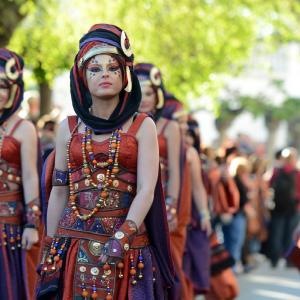 Fotografía de Desfiles de Moros y Cristianos en Cúllar, escuadras moras - Comparsas de moros y cristianos de Cúllar