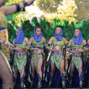 Fotografía de Desfiles de Moros y Cristianos en Cúllar, escuadras moras - Comparsas de moros y cristianos de Cúllar