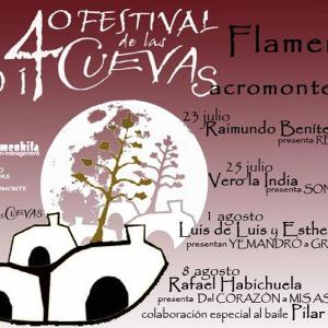 Fotografía de Festival de las Cuevas 2014: Raimundo Benítez - Carmen de las Cuevas