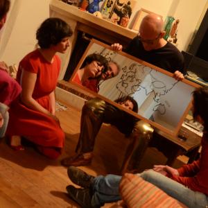 Fotografía de Tupper Poetry Las Fronteras - Colectivo el Elefante Rosa