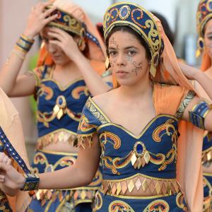 Fotografía de Desfiles de Moros y Cristianos en Cúllar - Comparsas de moros y cristianos de Cúllar