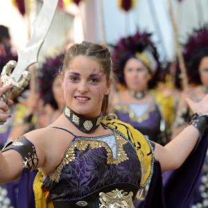 Fotografía de Desfiles de Moros y Cristianos en Cúllar - Comparsas de moros y cristianos de Cúllar