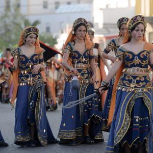Fotografía de Desfiles de Moros y Cristianos en Cúllar - Comparsas de moros y cristianos de Cúllar
