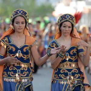 Fotografía de Desfiles de Moros y Cristianos en Cúllar - Comparsas de moros y cristianos de Cúllar
