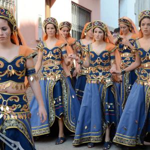 Fotografía de Desfiles de Moros y Cristianos en Cúllar - Comparsas de moros y cristianos de Cúllar