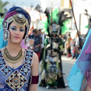 Fotografía de Desfiles de Moros y Cristianos en Cúllar - Comparsas de moros y cristianos de Cúllar