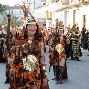 Fotografía de Desfiles de Moros y Cristianos en Cúllar - Comparsas de moros y cristianos de Cúllar