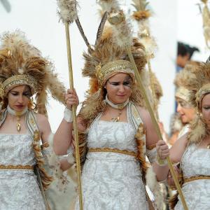 Fotografía de Desfiles de Moros y Cristianos en Cúllar - Comparsas de moros y cristianos de Cúllar