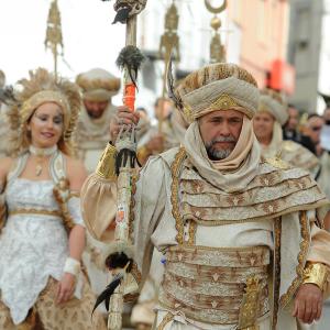 Fotografía de Desfiles de Moros y Cristianos en Cúllar - Comparsas de moros y cristianos de Cúllar
