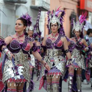 Fotografía de Desfiles de Moros y Cristianos en Cúllar - Comparsas de moros y cristianos de Cúllar
