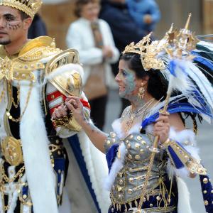 Fotografía de Desfiles de Moros y Cristianos en Cúllar - Comparsas de moros y cristianos de Cúllar