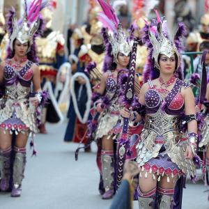 Fotografía de Desfiles de Moros y Cristianos en Cúllar - Comparsas de moros y cristianos de Cúllar