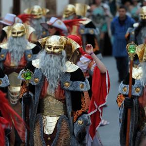Fotografía de Desfiles de Moros y Cristianos en Cúllar - Comparsas de moros y cristianos de Cúllar