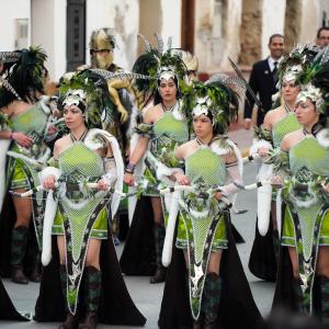 Fotografía de Desfiles de Moros y Cristianos en Cúllar - Comparsas de moros y cristianos de Cúllar