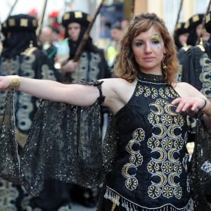 Fotografía de Desfiles de Moros y Cristianos en Cúllar - Comparsas de moros y cristianos de Cúllar