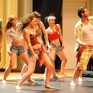 Fotografía de OCG con el conservatorio de danza, La creación del mundo - Conservatorio de Danza