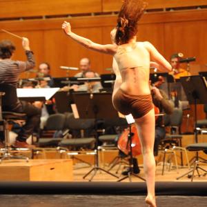 Fotografía de OCG con el conservatorio de danza, La creación del mundo - Conservatorio de Danza