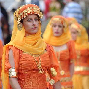 Fotografía de Desfiles de Moros y cristianos en Cúllar - Comparsas de moros y cristianos de Cúllar