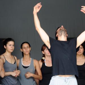 Fotografía de Ensayos Ojalá, para FEX2011 - Conservatorio de Danza