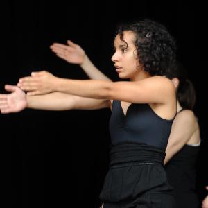 Fotografía de Ensayos Ojalá, para FEX2011 - Conservatorio de Danza