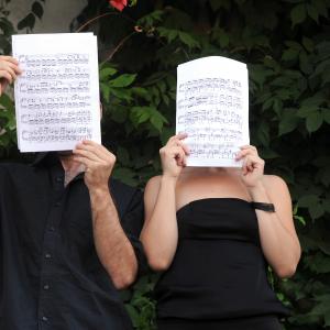 Fotografía de Sinkin Dúo: Preparando cartel - Sinkin Duo