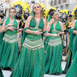 Fotografía de Fiestas de Moros y Cristianos en Cúllar - Comparsas de moros y cristianos de Cúllar