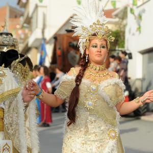 Fotografía de Desfiles de Moros y Cristianos (galería 2) - Comparsas de moros y cristianos de Cúllar