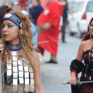 Fotografía de Desfiles de Moros y Cristianos (galería 2) - Comparsas de moros y cristianos de Cúllar